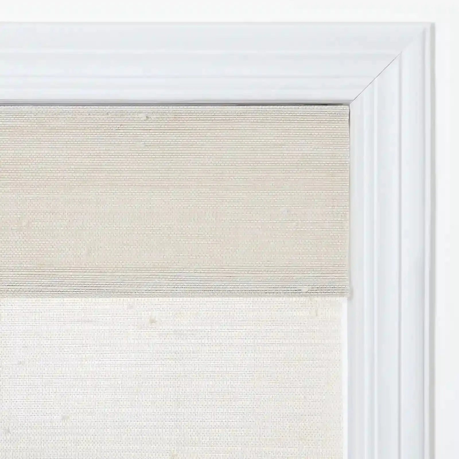 Rae Natural Ramie Jute Woven Wood Shades - Series D -TWOPAGES CURTAINS