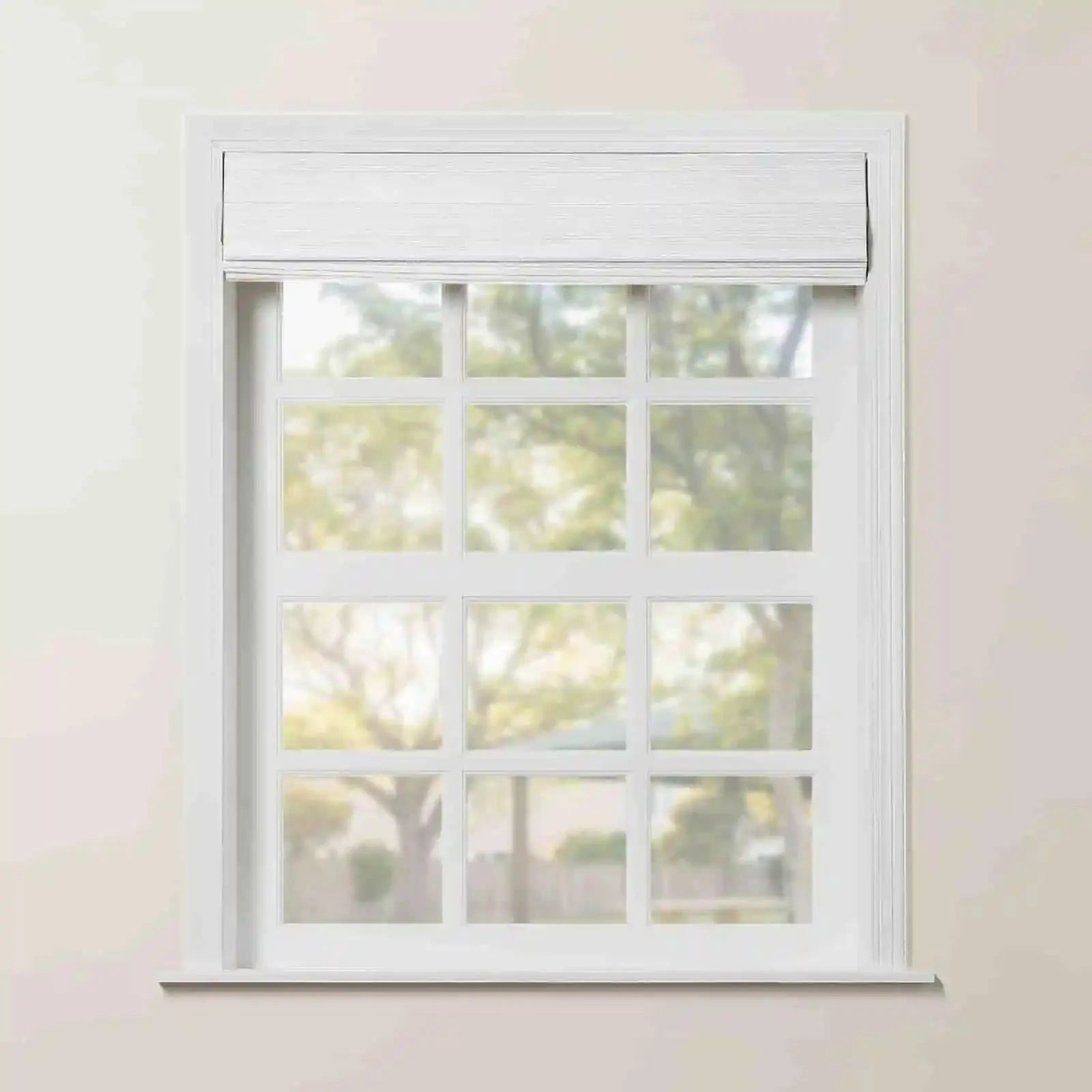 Rae Natural Ramie Flax Woven Wood Shades - Series C -TWOPAGES CURTAINS