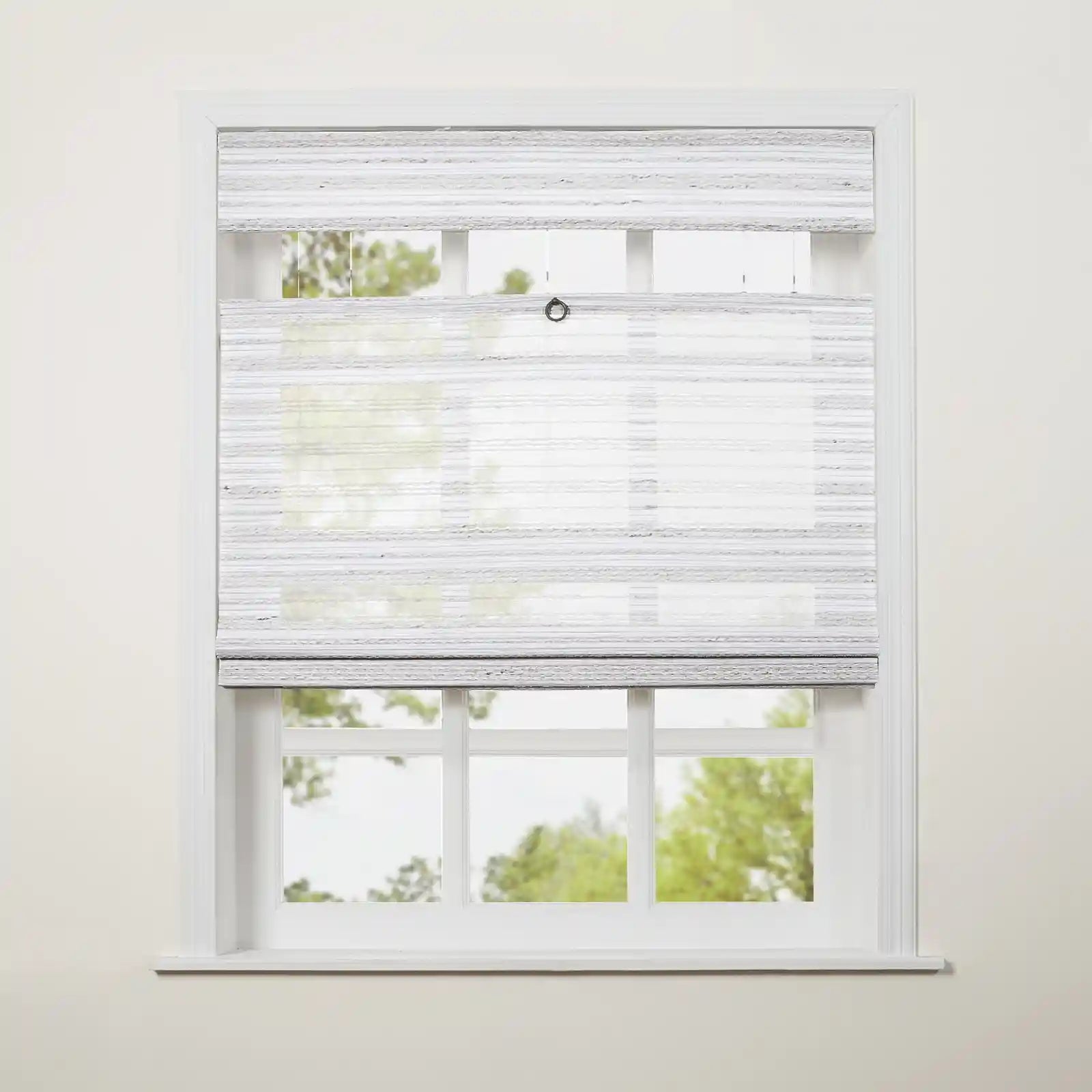 Rae Top Down Bottom Up Woven Wood Shade Cordless - Series C -TWOPAGES