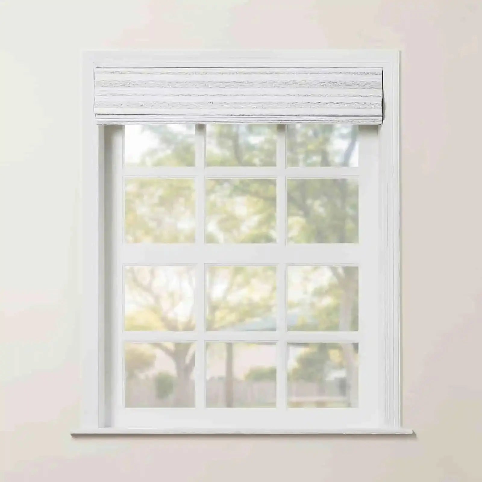 Rae Natural Ramie Flax Woven Wood Shades - Series C -TWOPAGES CURTAINS