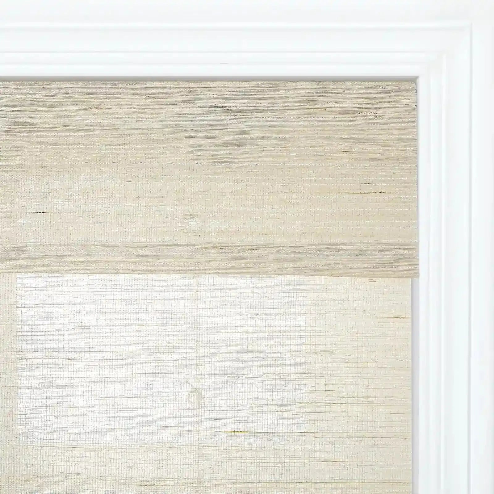 Rae Natural Ramie Jute Woven Wood Shades - Series M -TWOPAGES CURTAINS