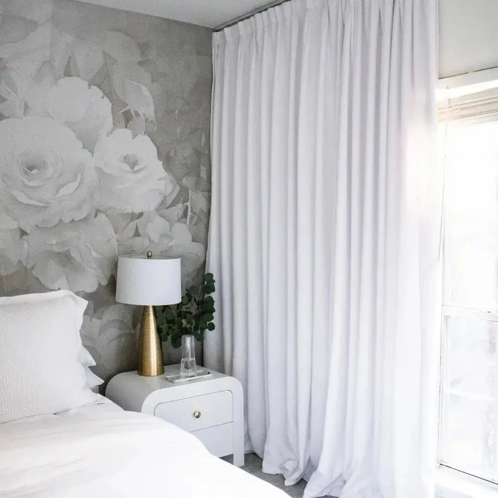 linen extra wide pleated drapery for elegant insulated interiors