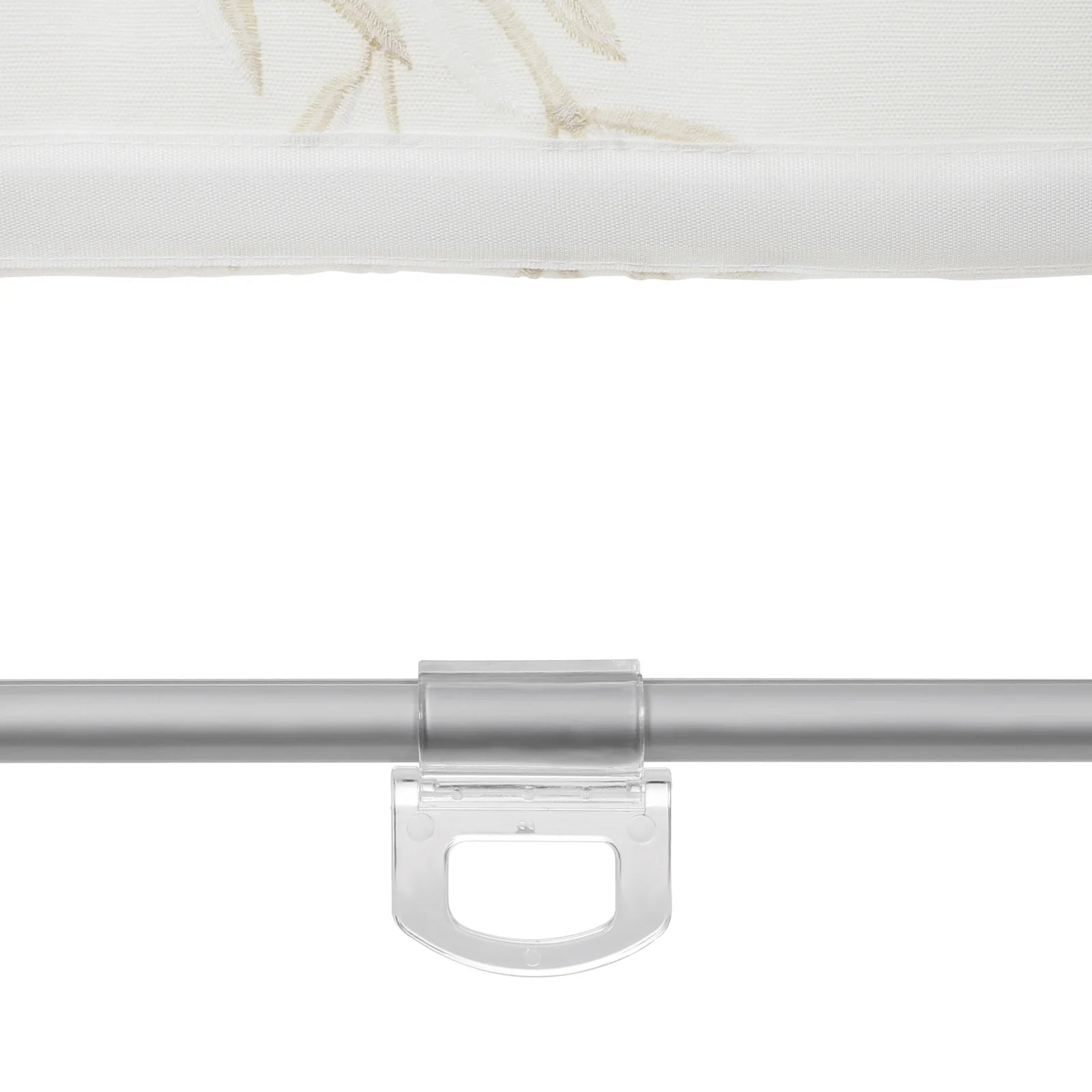 Linnea Linen Cotton Embroidered Roman Shade Cordless -TWOPAGES