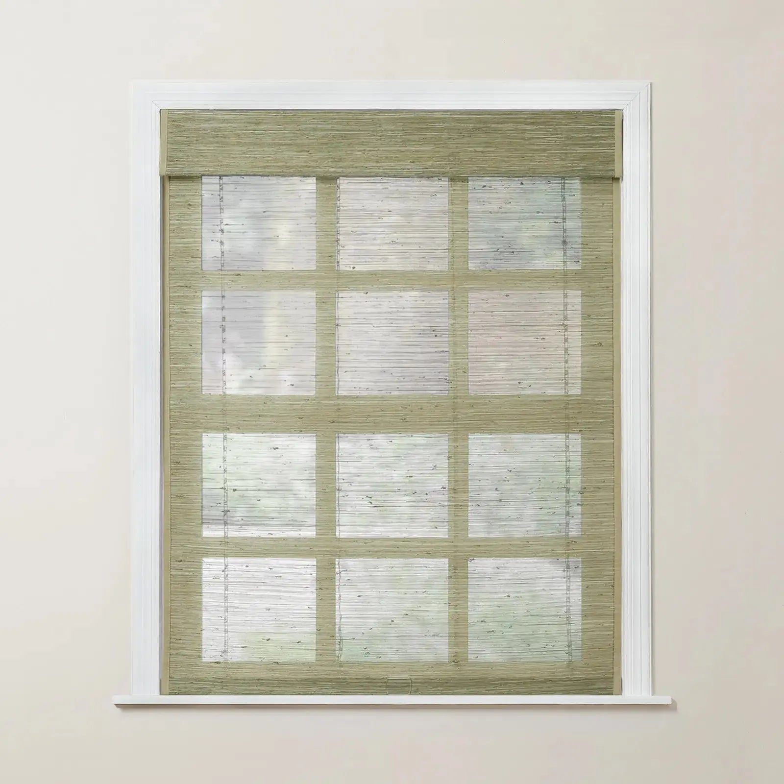 Rae Motorized Window Shades Bamboo Woven - Series P -TWOPAGES CURTAINS