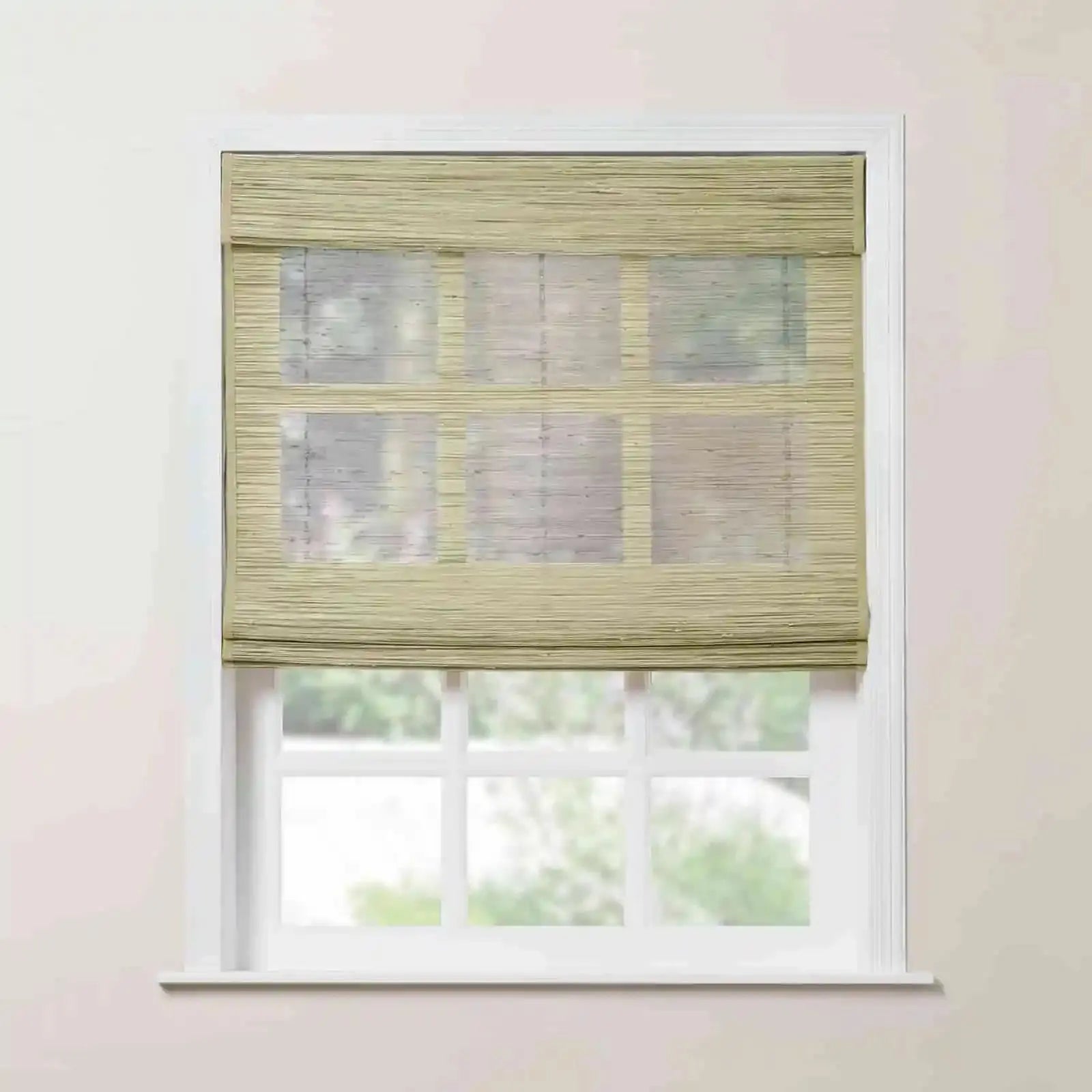 Rae Natural Ramie Bamboo Woven Shades - Series P -TWOPAGES CURTAINS