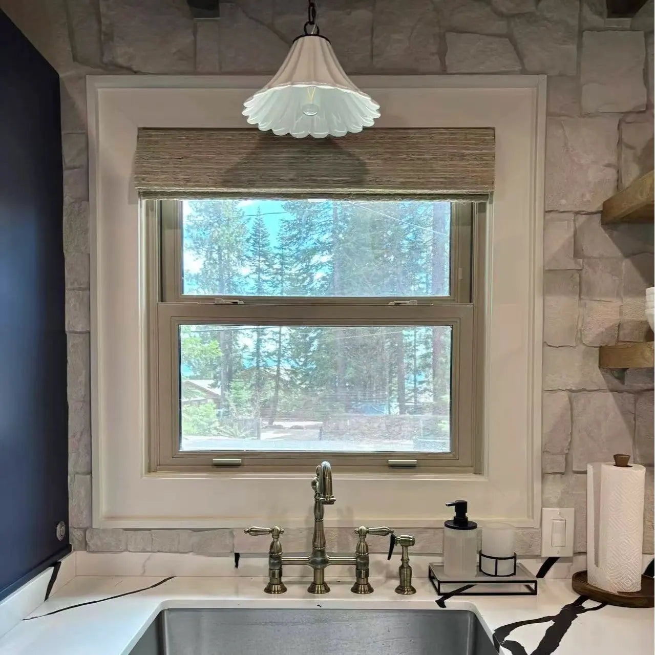 Lay Natural Jute Bamboo Woven Shade - Straw- -TWOPAGES CURTAINS