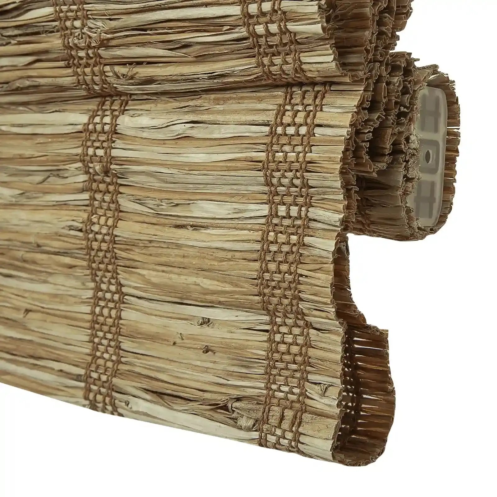 Rae Natural Ramie Jute Woven Wood Shades - Series M -TWOPAGES CURTAINS