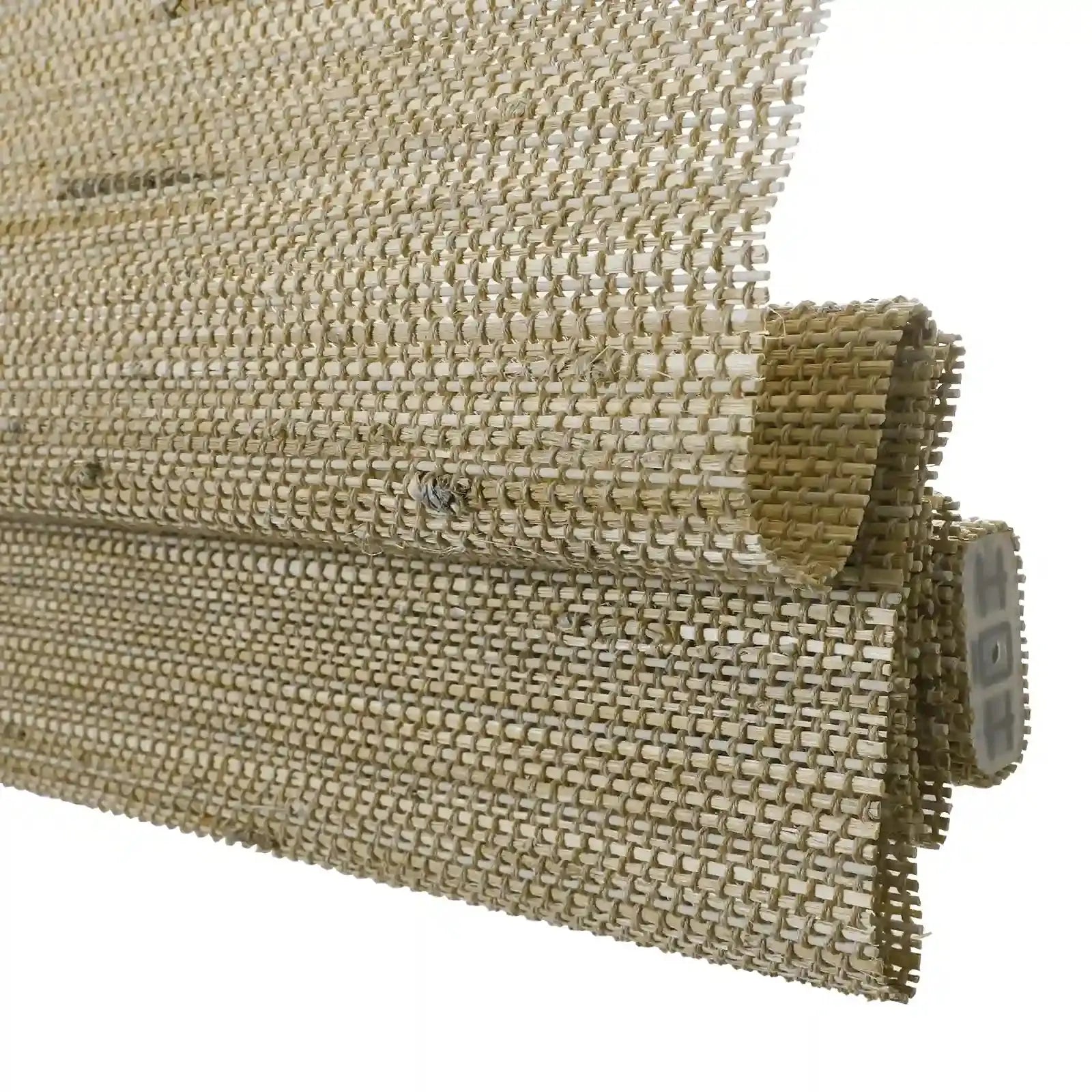 Rae Natural Ramie Jute Woven Wood Shades - Series D -TWOPAGES CURTAINS