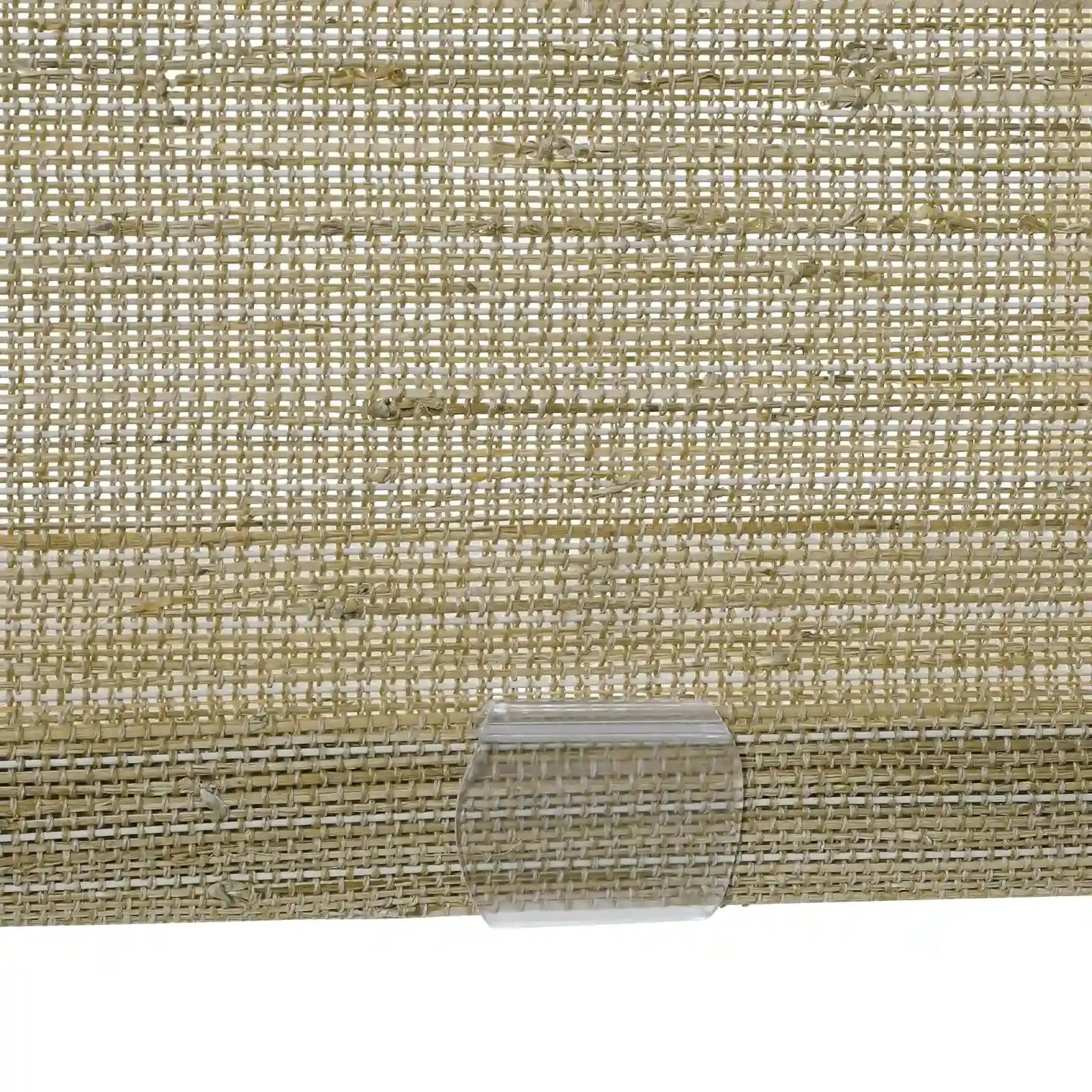 Rae Natural Ramie Jute Woven Wood Shades - Series D -TWOPAGES CURTAINS
