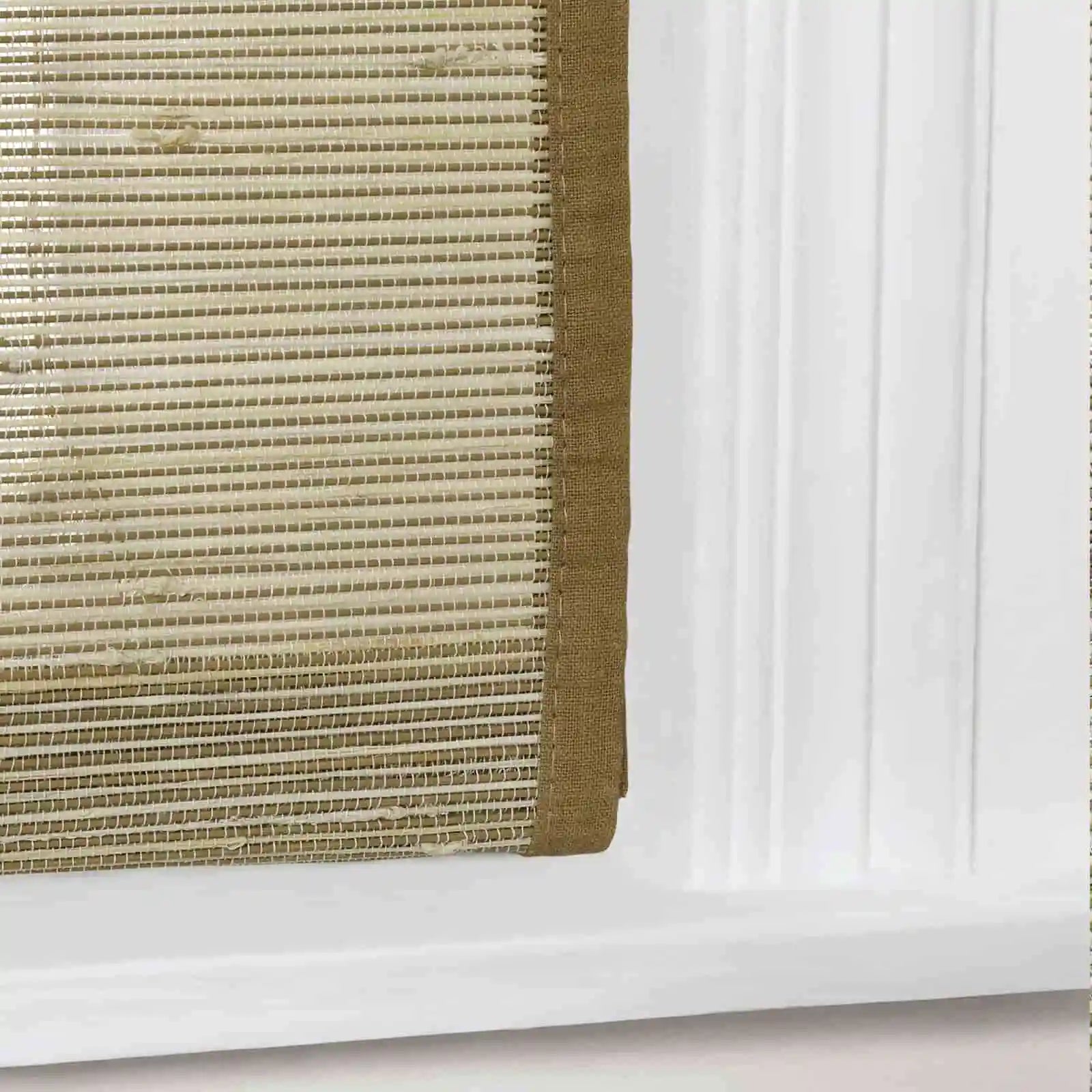 Motorized Window Shades Bamboo Woven
