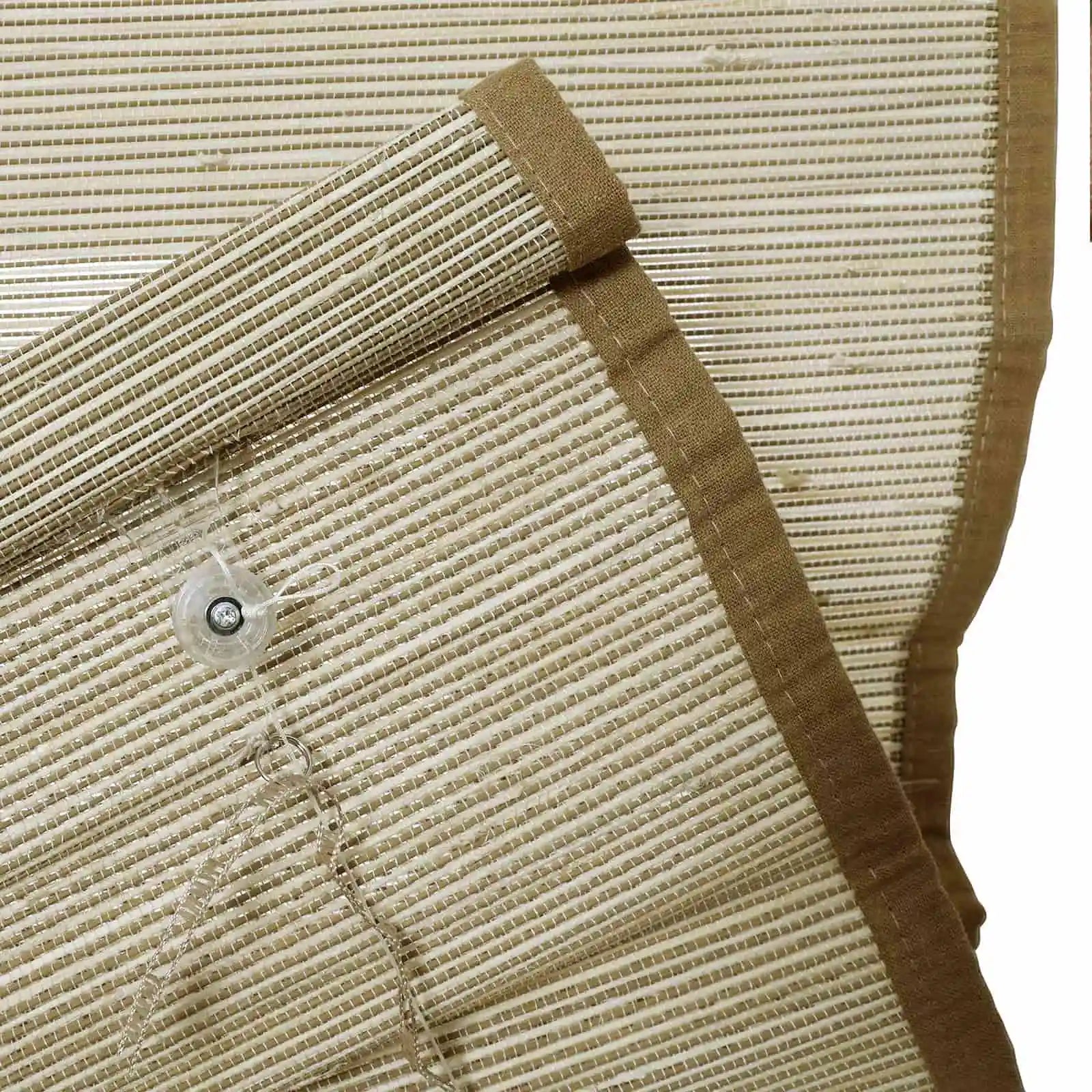 Motorized Window Shades Bamboo Woven