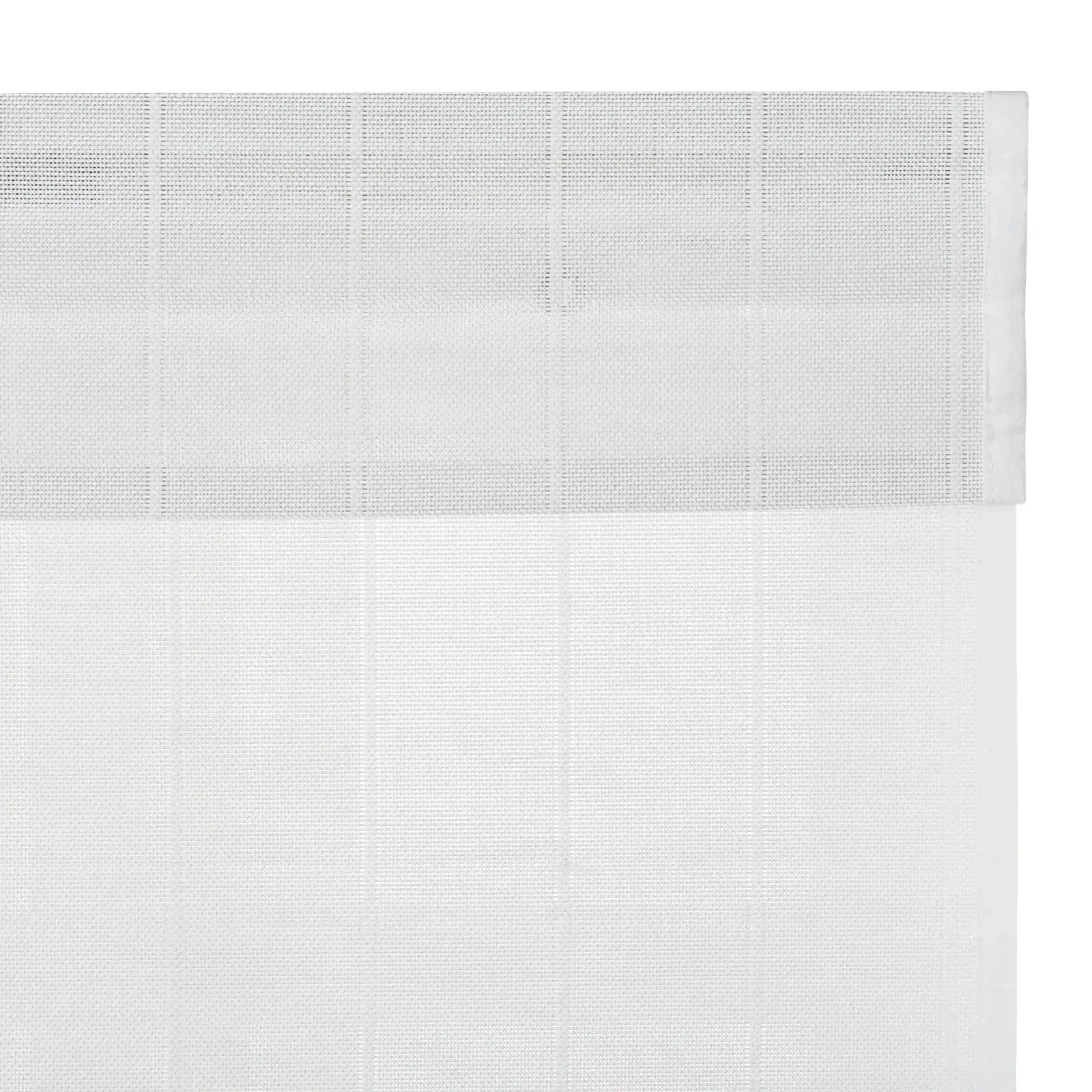 Sybil Bamboo Roman Shade - White TWOPAGES CURTAINS