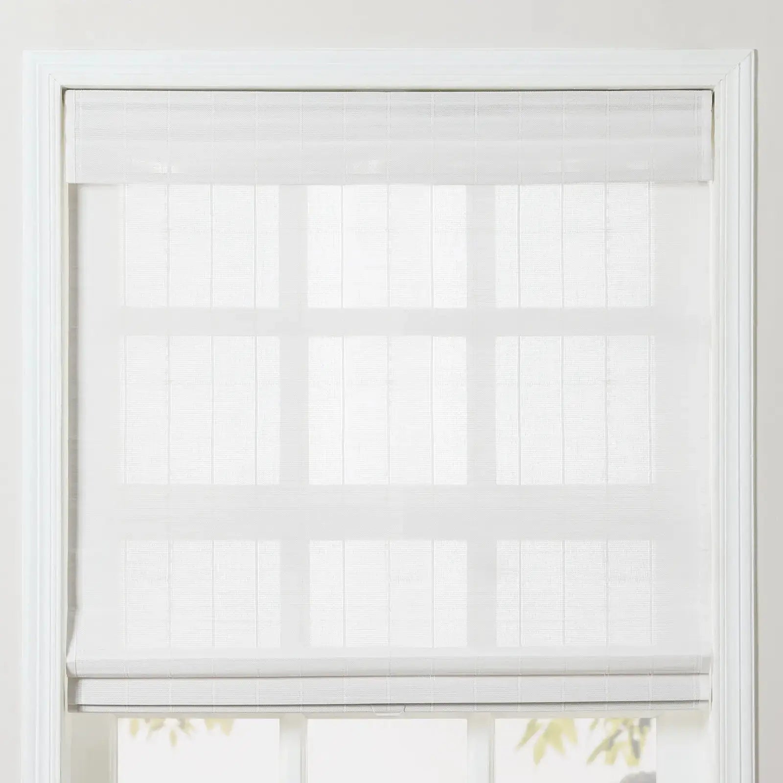 Sybil Bamboo Roman Shade Cordless TWOPAGES CURTAINS