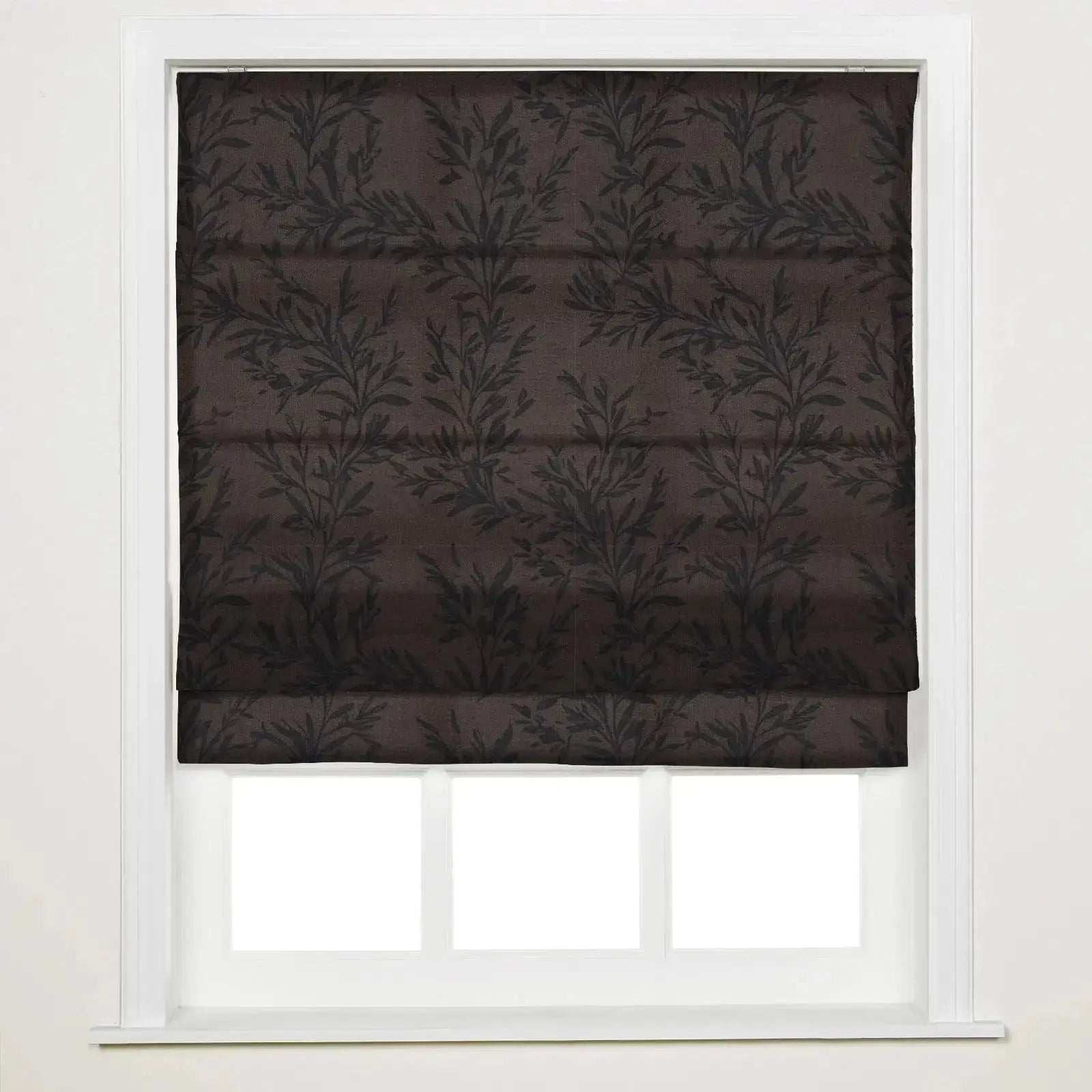 Sara Le Printed Roman Shade Cordless -TWOPAGES