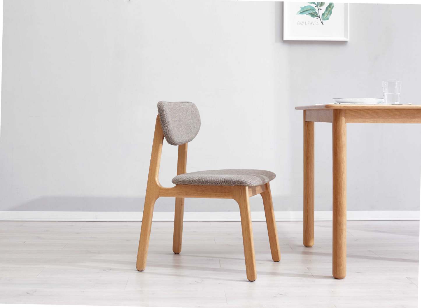 YesWood Utility Series Stackable Solid Wood Stools - 4-Pack&Beige Finish