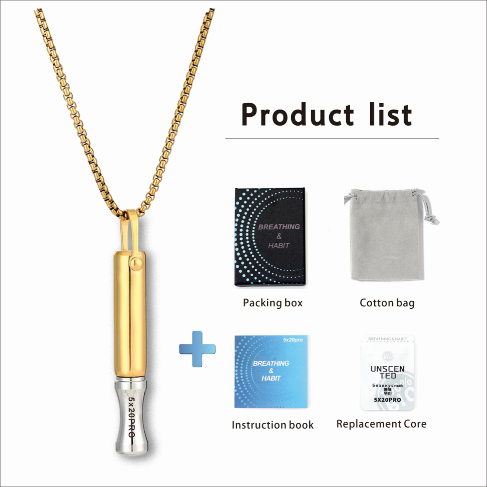 Breathing Filter Pendant Necklace