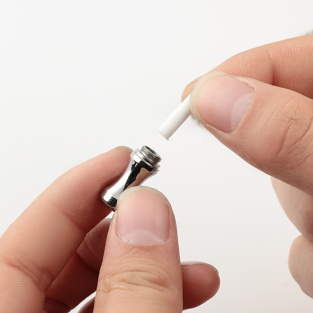 Brazilian Bloodwood & Steel Breath Trainer Pendant