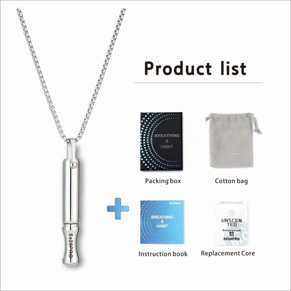 Breathing Filter Pendant Necklace