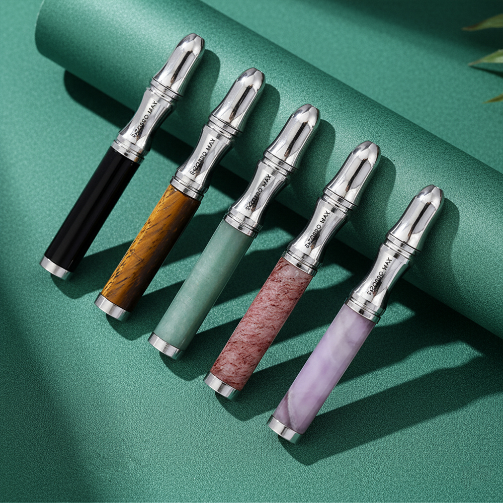 Gemstone Collection Breathing Necklace with Filter Cotton