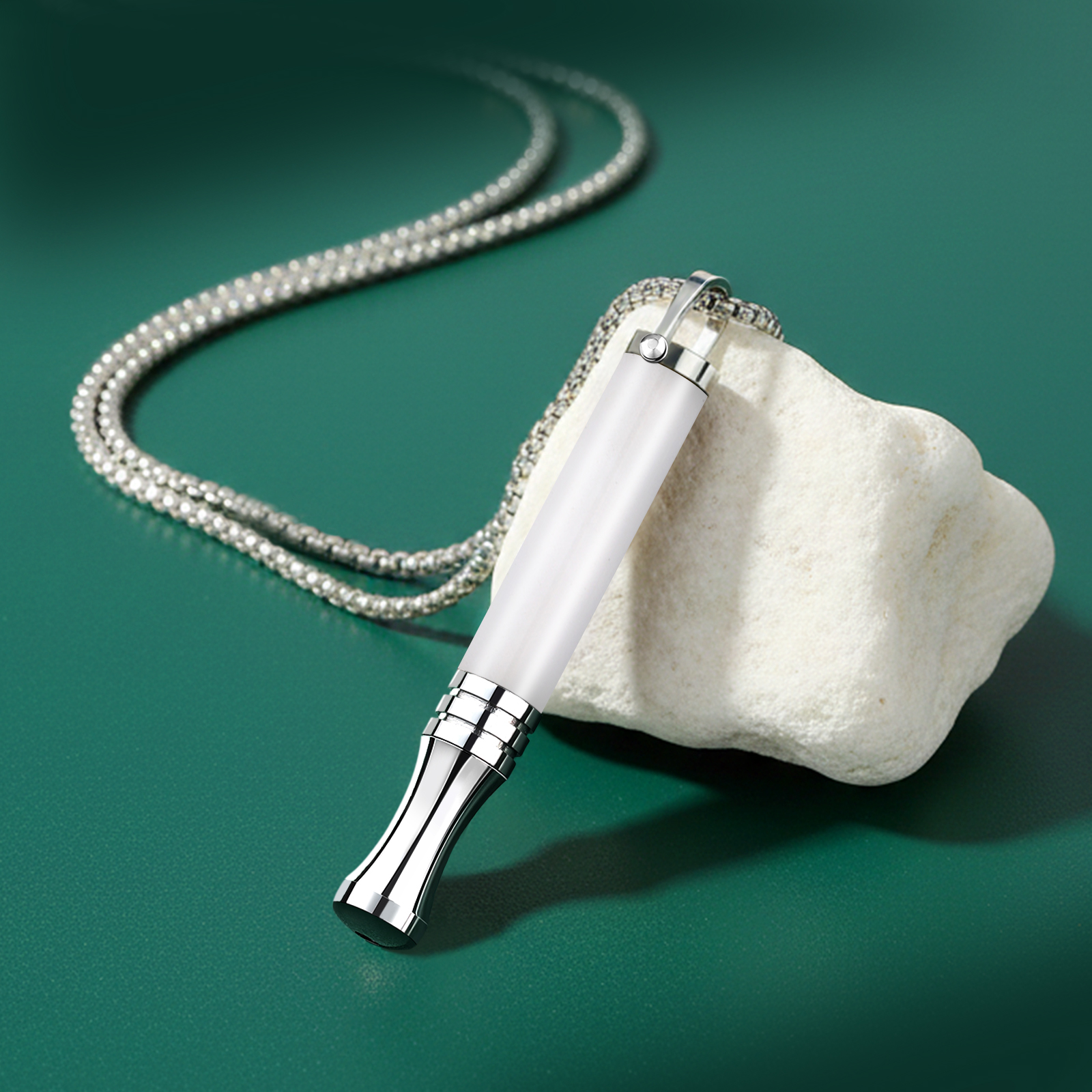 Breathing Necklace Quit Smoking & Anxiety Relief Necklace for Men Women