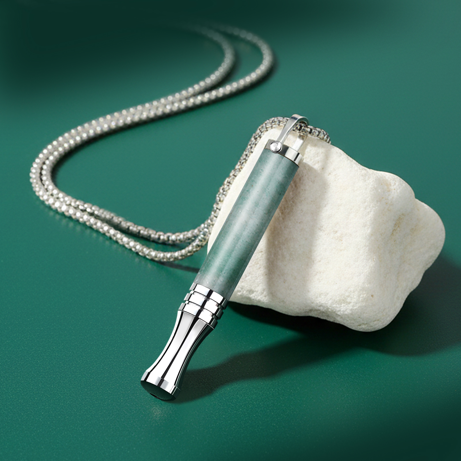 Breathing Necklace Quit Smoking & Anxiety Relief Necklace for Men Women