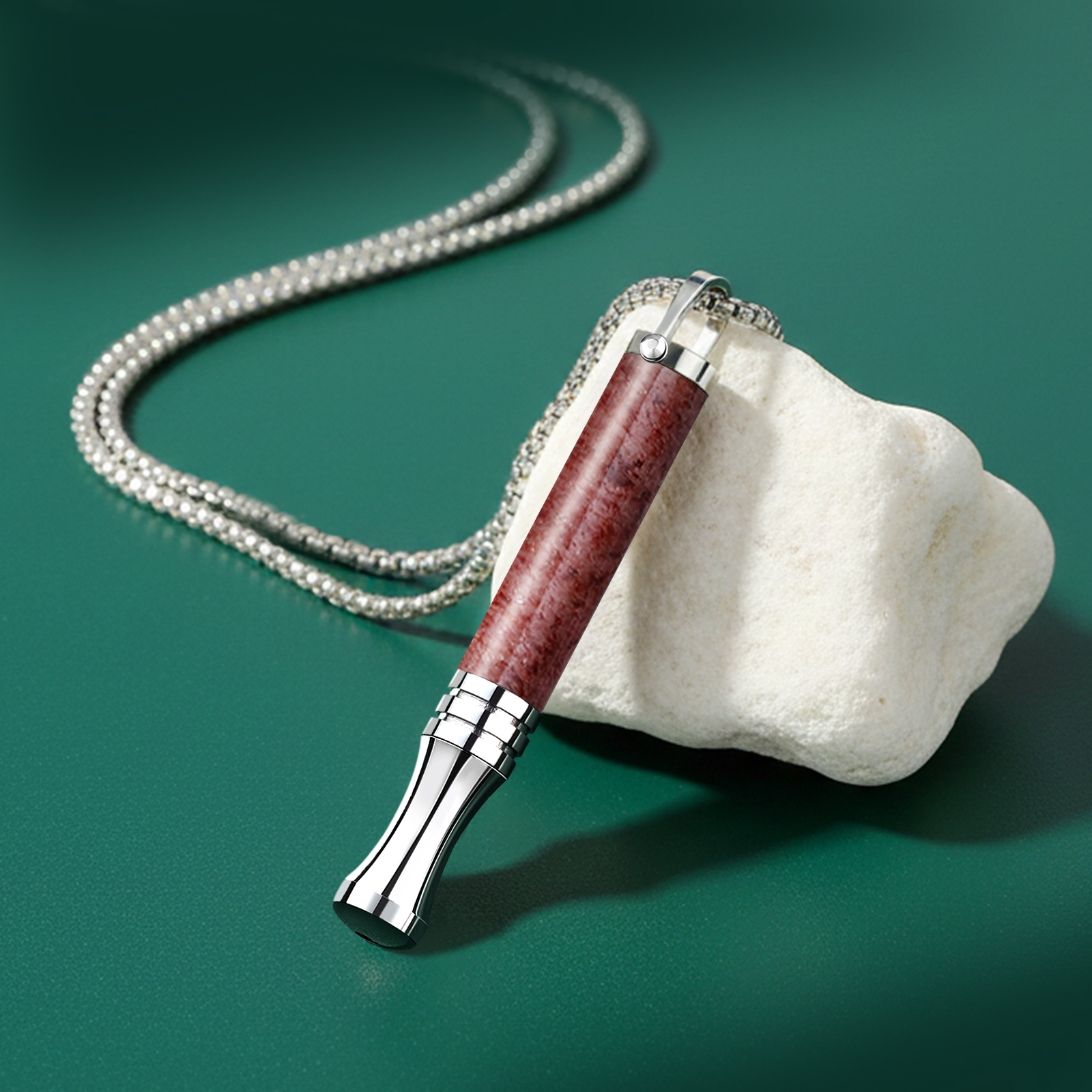 Breathing Necklace Quit Smoking & Anxiety Relief Necklace for Men Women