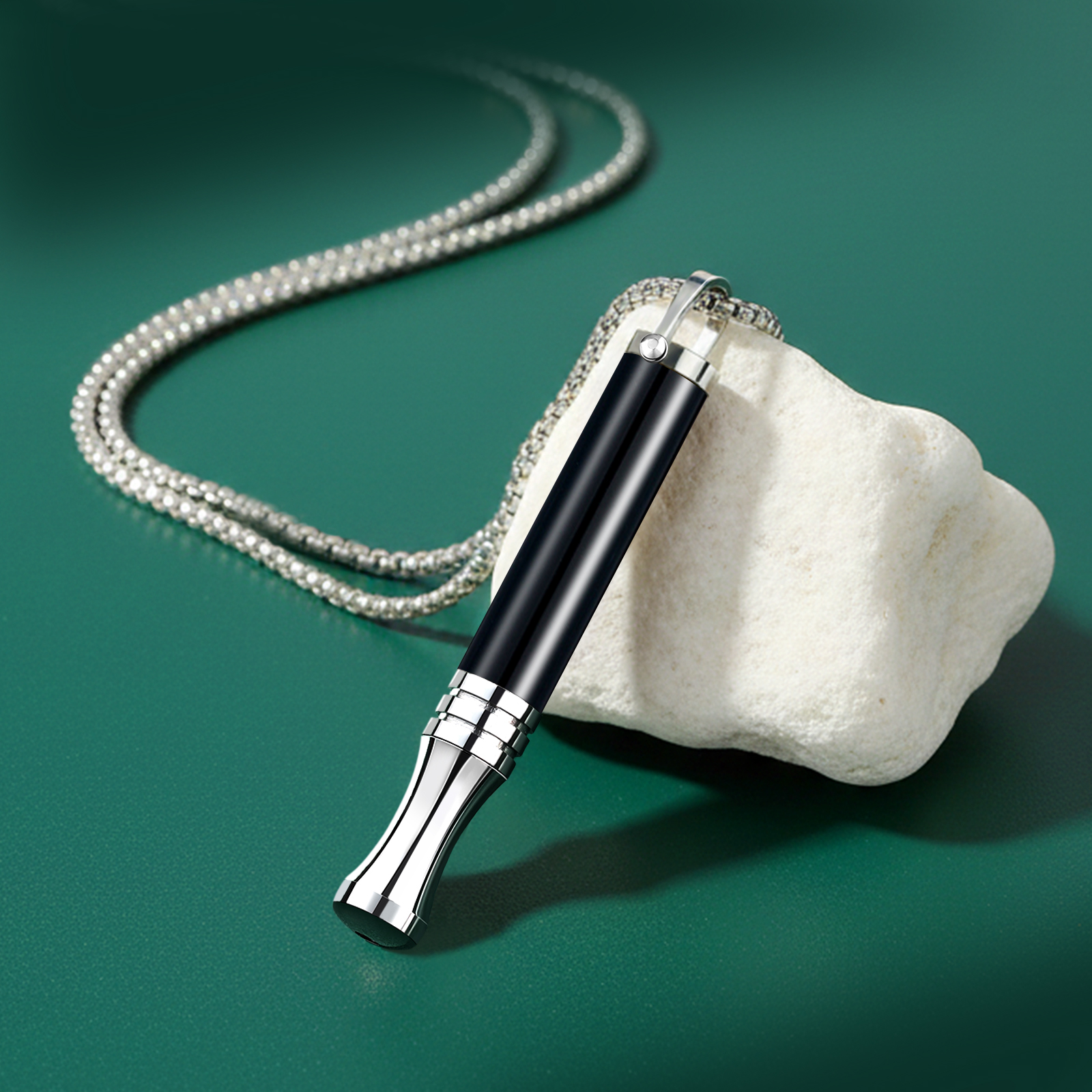 Breathing Necklace Quit Smoking & Anxiety Relief Necklace for Men Women