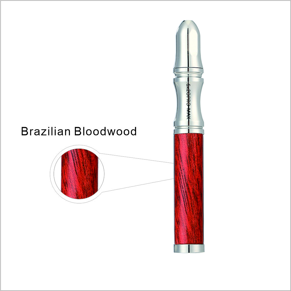 Anti-Stress Breathing Necklace with Precious Wood Pendant