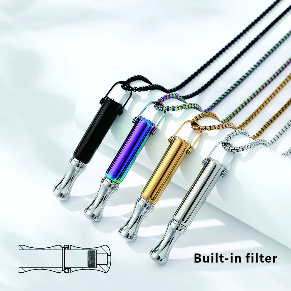 Breathing Filter Pendant Necklace