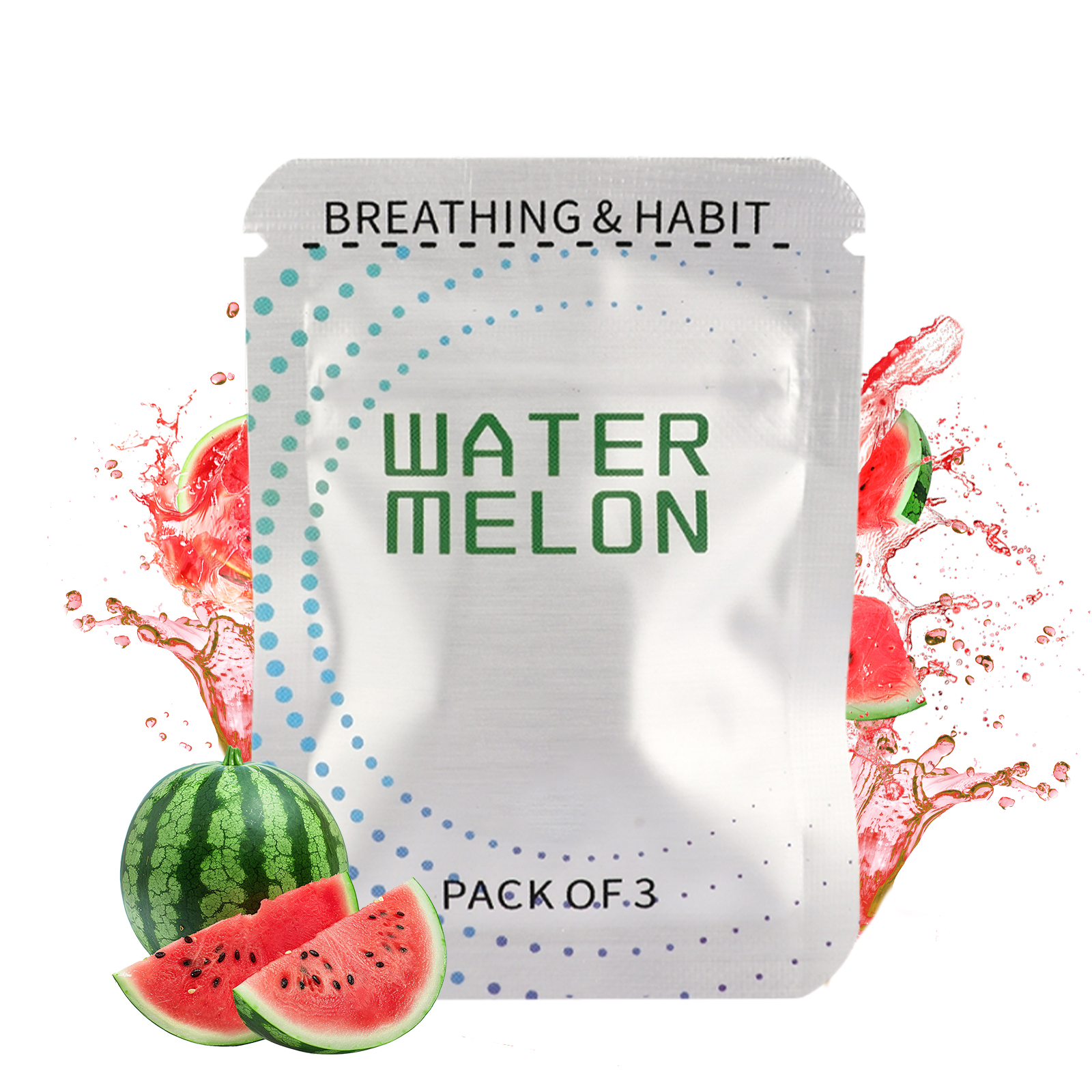 5*20 PRO MAX Breathing Necklace Replacement Cotton Wicks – 8 Flavors, 3 Sticks per Pack