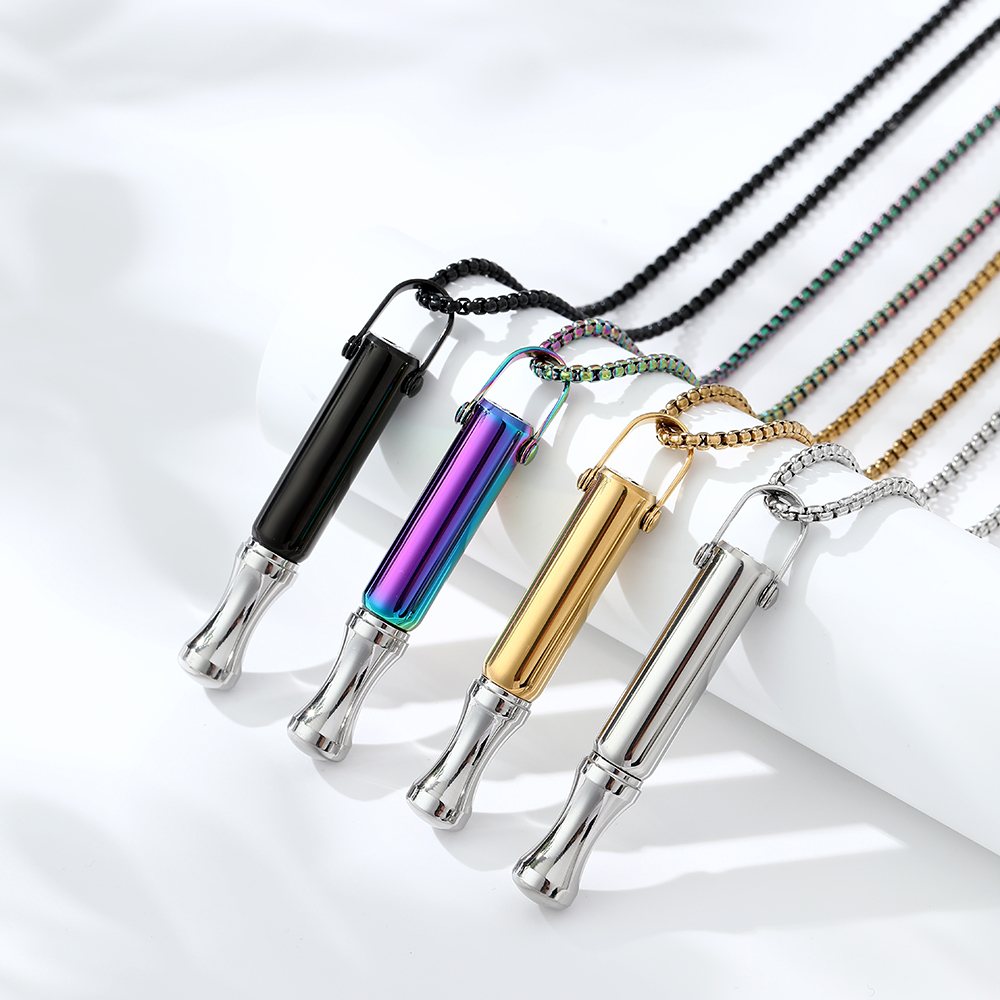 Breathing Filter Pendant Necklace