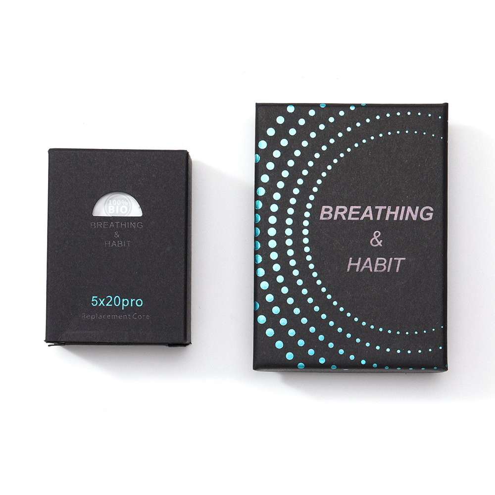 Sleek Stainless Steel Breathing Trainer Necklace