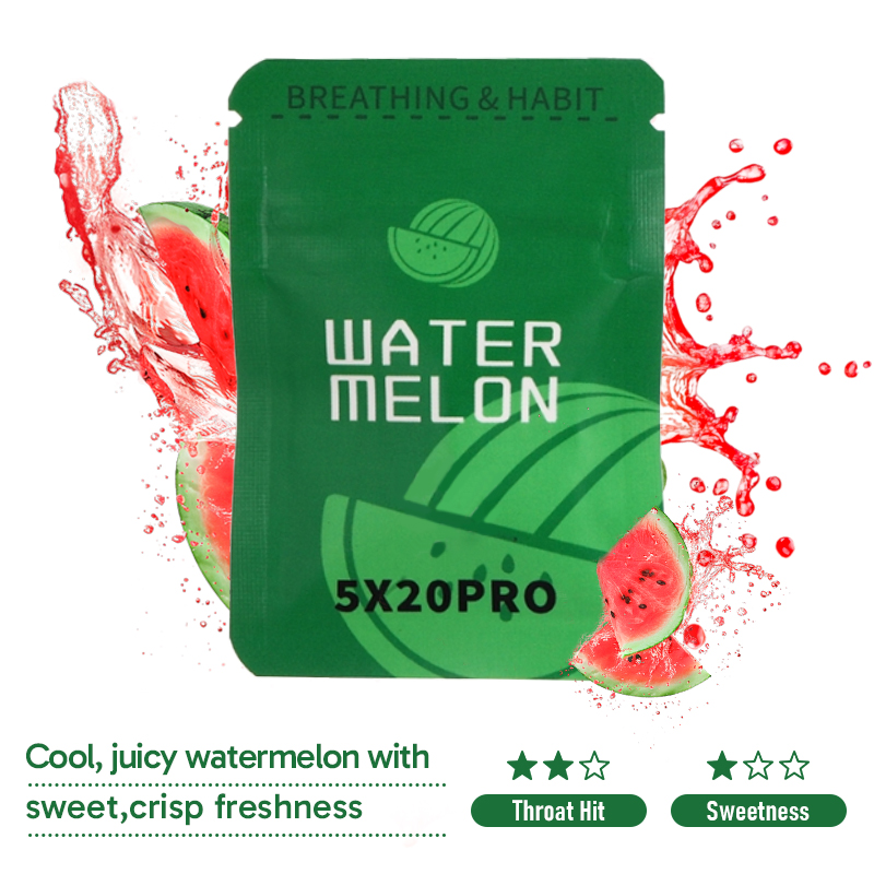 5*20 PRO Breathing Necklace Replacement Cotton Wicks – 18 Flavors, 3 Sticks per Pack