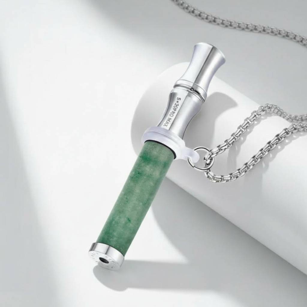 Breathe Free Necklace Tiger Eye Stone Breathing Necklace