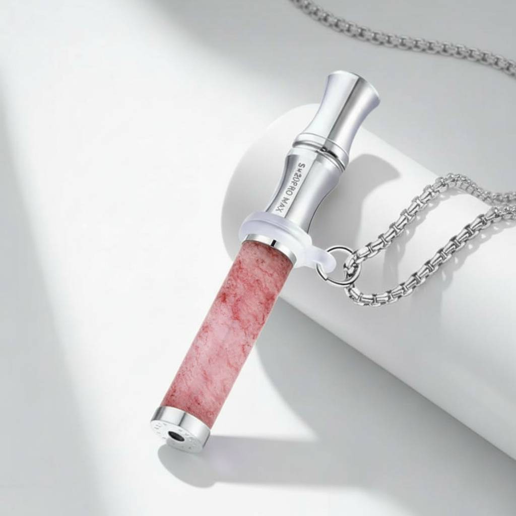 Breathe Free Necklace Tiger Eye Stone Breathing Necklace