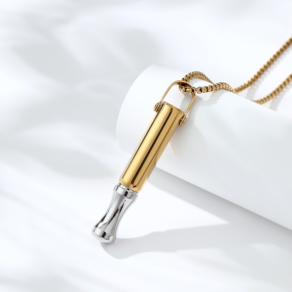 Breathing Filter Pendant Necklace