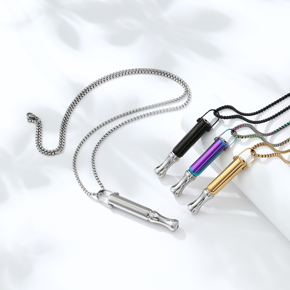 Breathing Filter Pendant Necklace