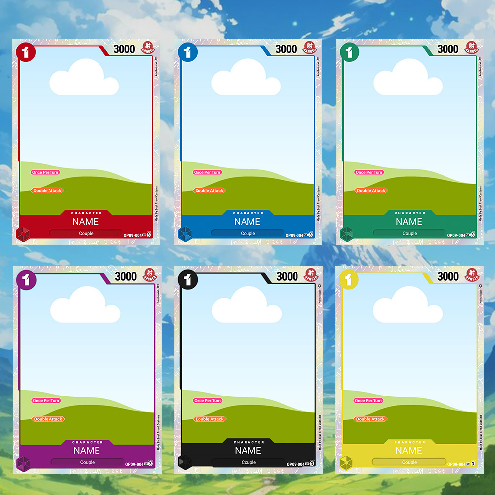 🤩Personalized Anime Couples OP Style TCG Card