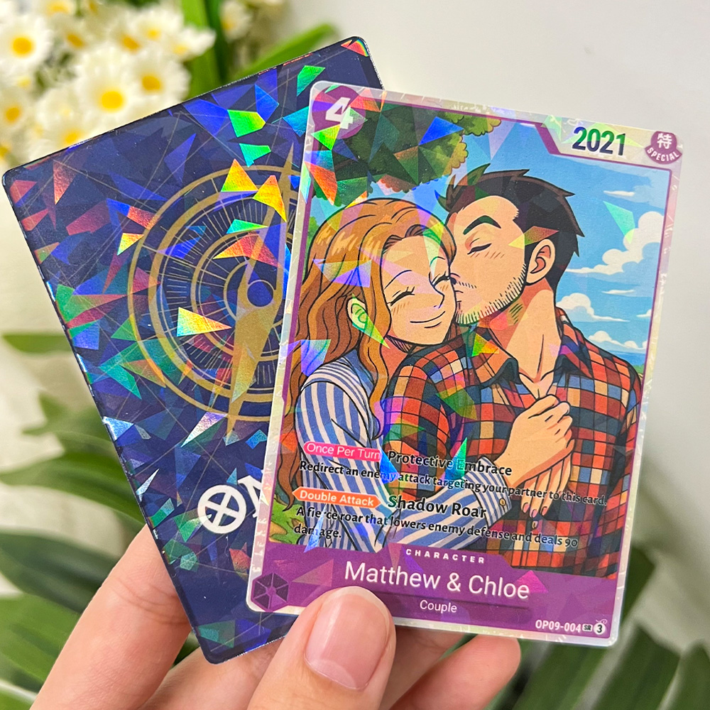 🤩Personalized Anime Couples OP Style TCG Card