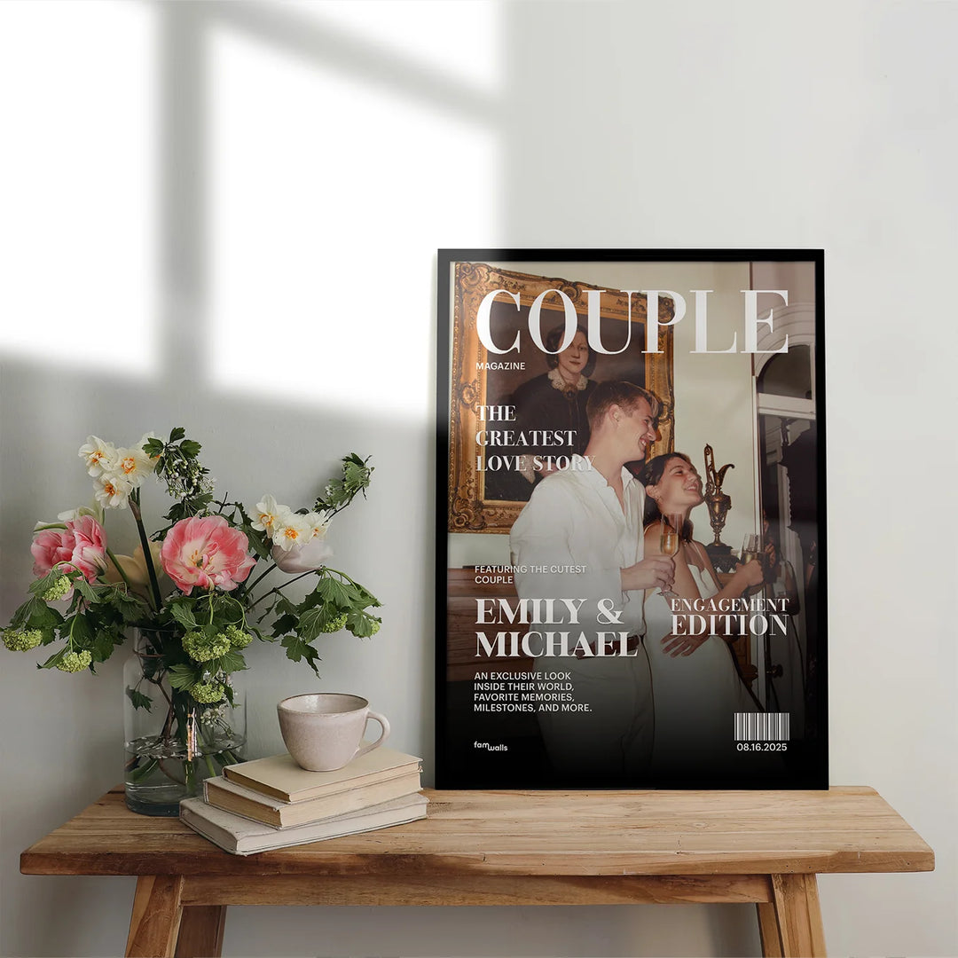 A Magazine Cover Made Just for Your Love Story