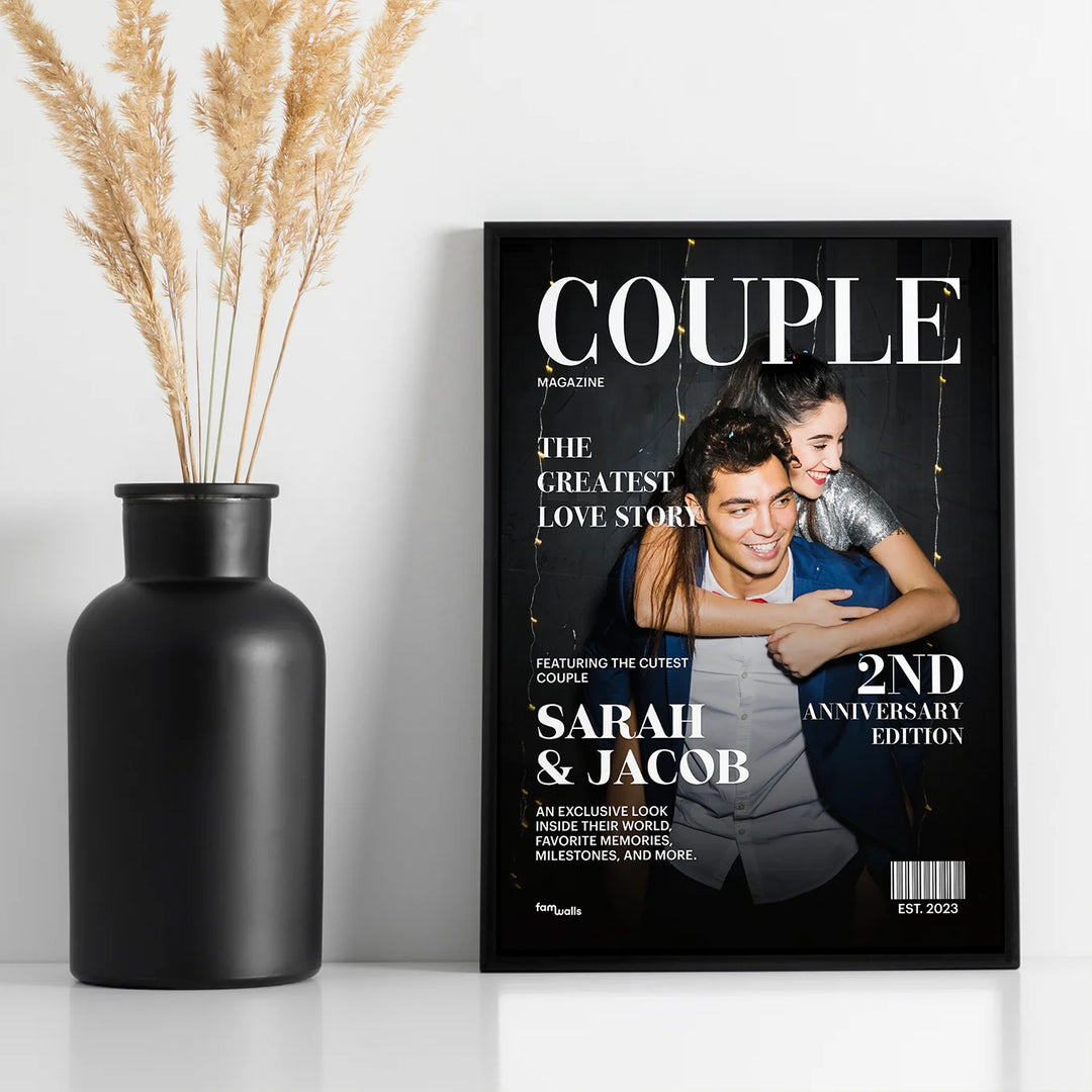 A Magazine Cover Made Just for Your Love Story