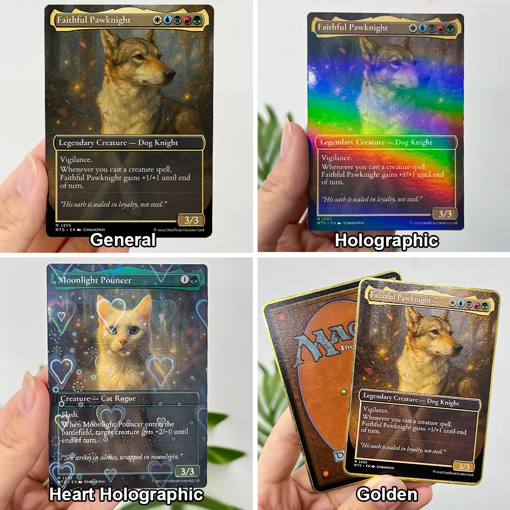 Custom Anime Pet Magic Card