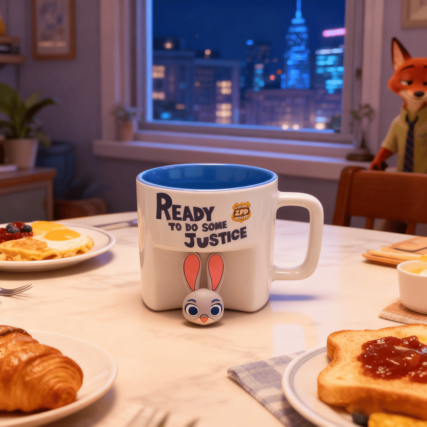 Zootopia Judy Inspired Fun Mug