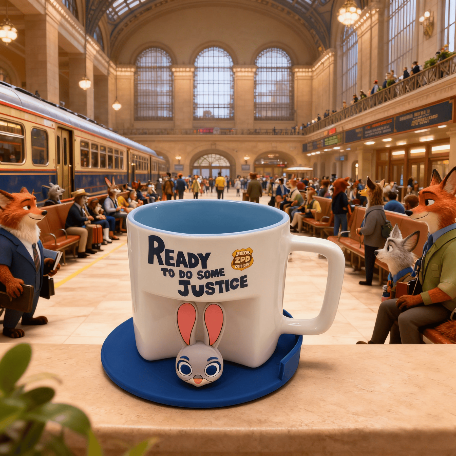 Zootopia Judy Inspired Fun Mug