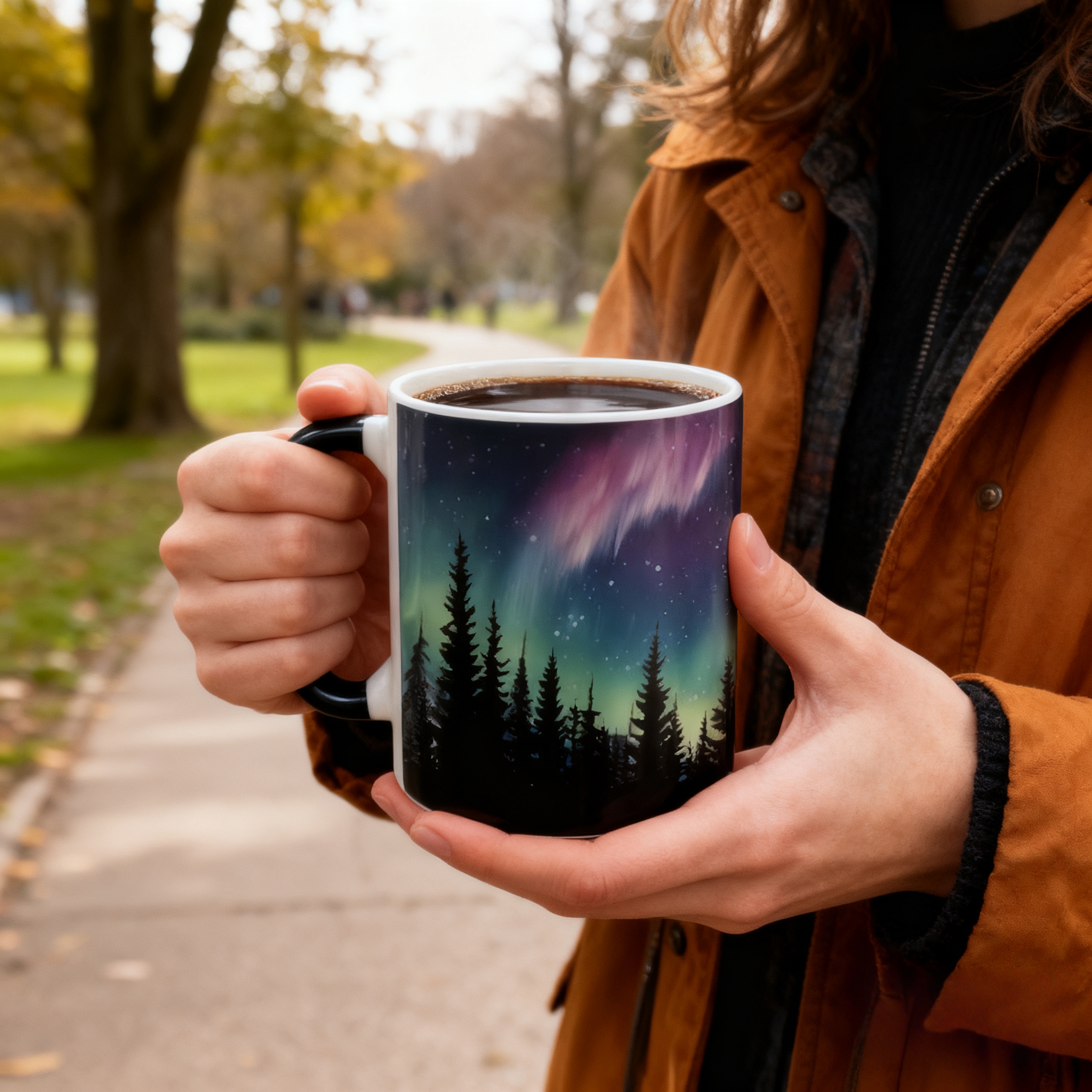 Northern Lights Color-Changing Mug