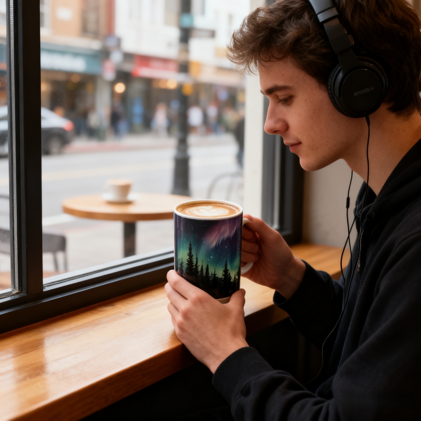Northern Lights Color-Changing Mug