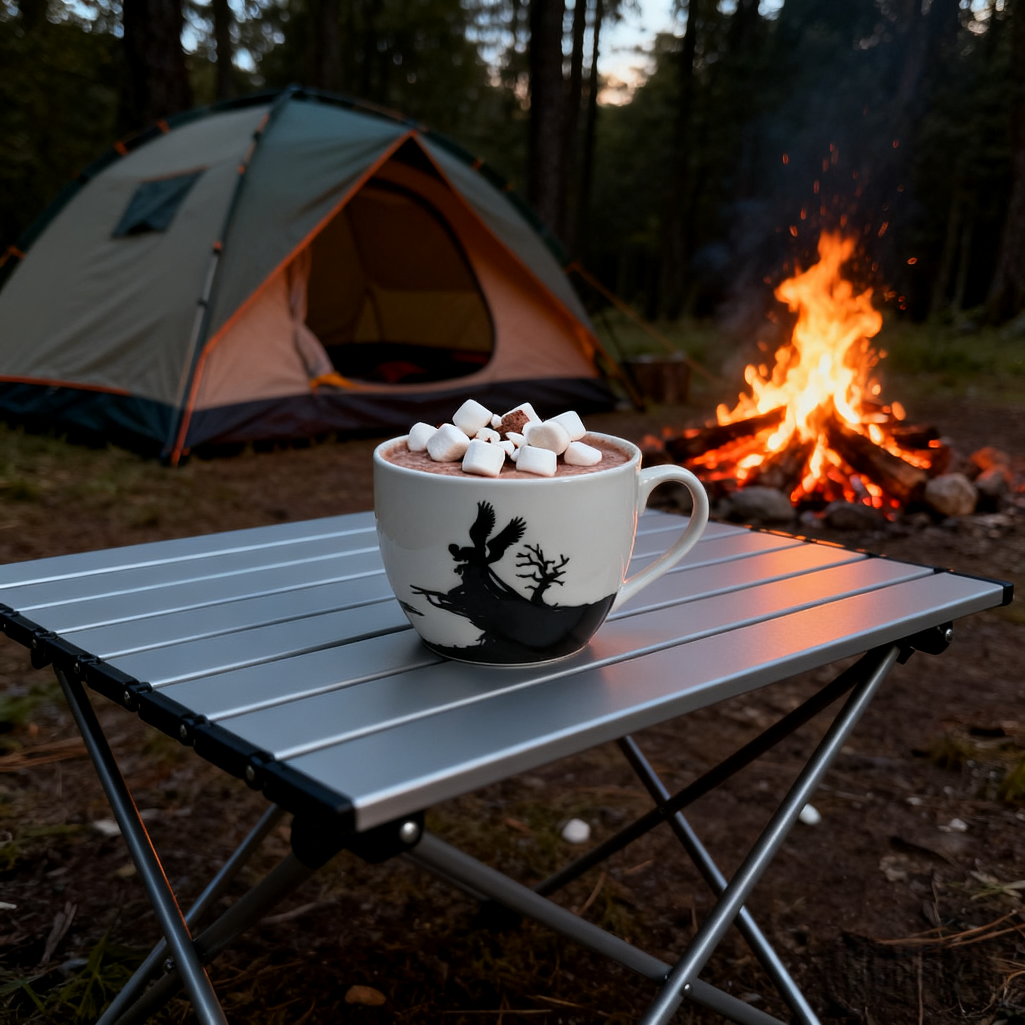 Hand-Painted Peverell Brothers Mug