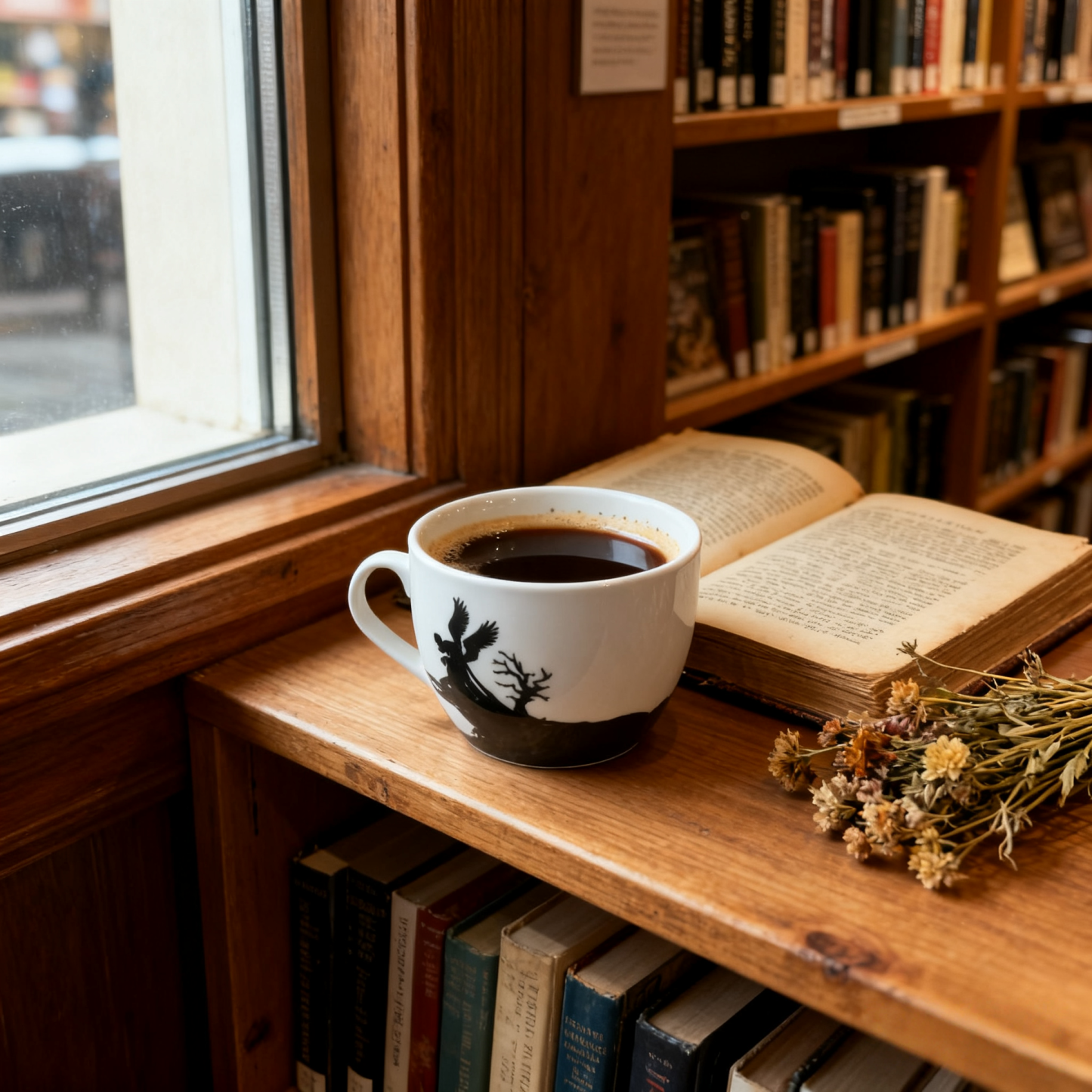 Hand-Painted Peverell Brothers Mug