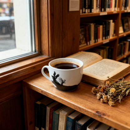 Hand-Painted Peverell Brothers Mug