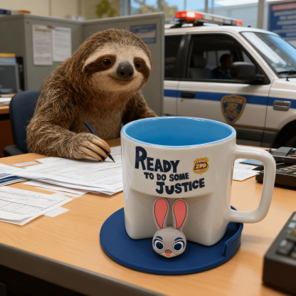 Zootopia Judy Inspired Fun Mug